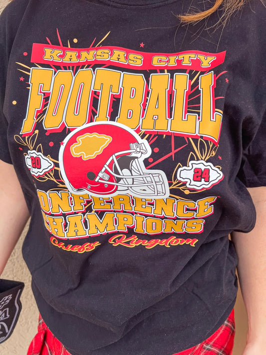 Chiefs Kingdom Conference Champs Comfort Color Tee RTS