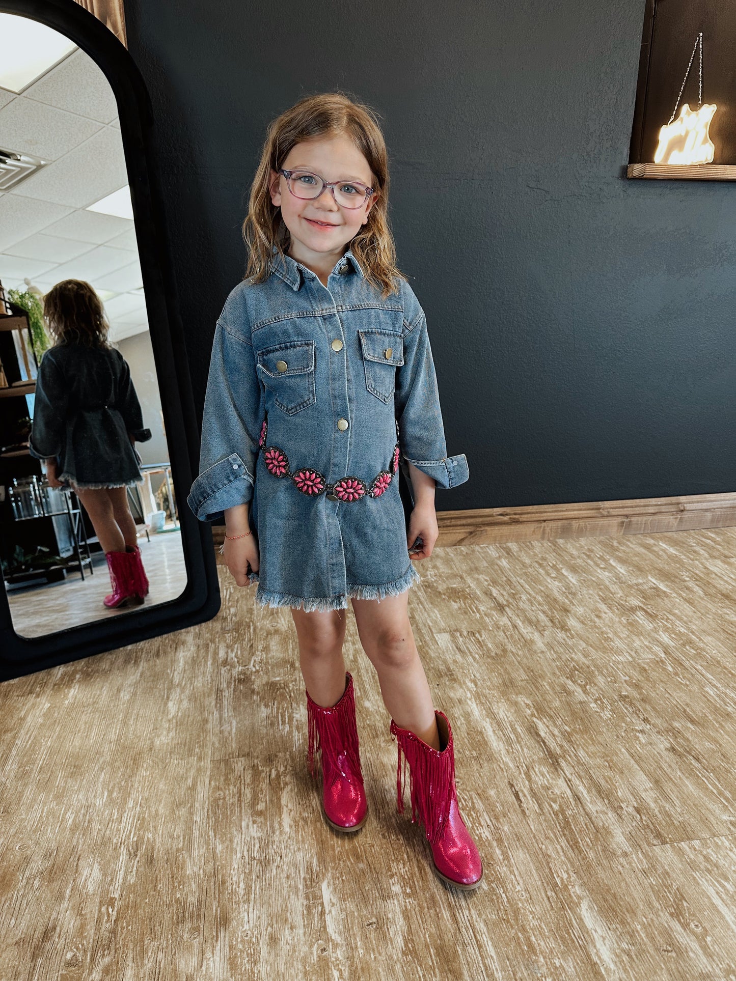 Tillie Cowgirl Boots w/Fringe PreO
