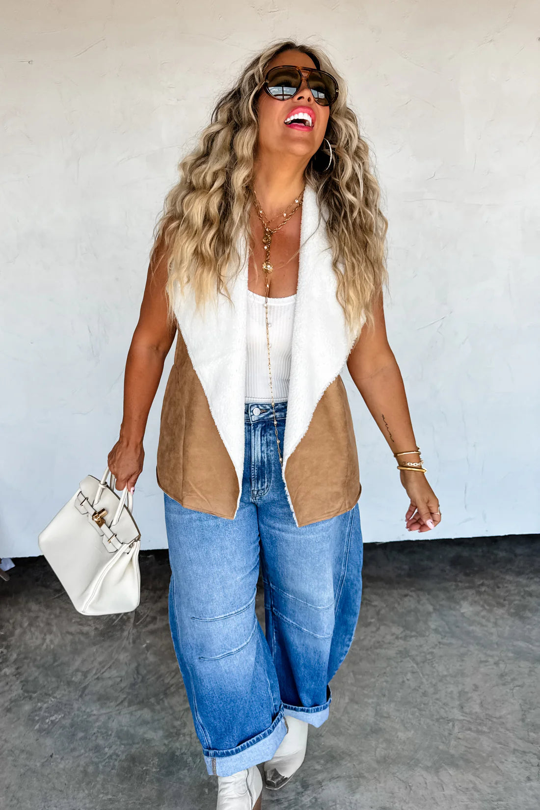 Sure Thing Suede Vest PreO