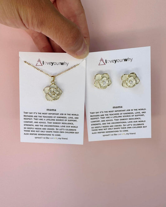 Mama Flower Earrings