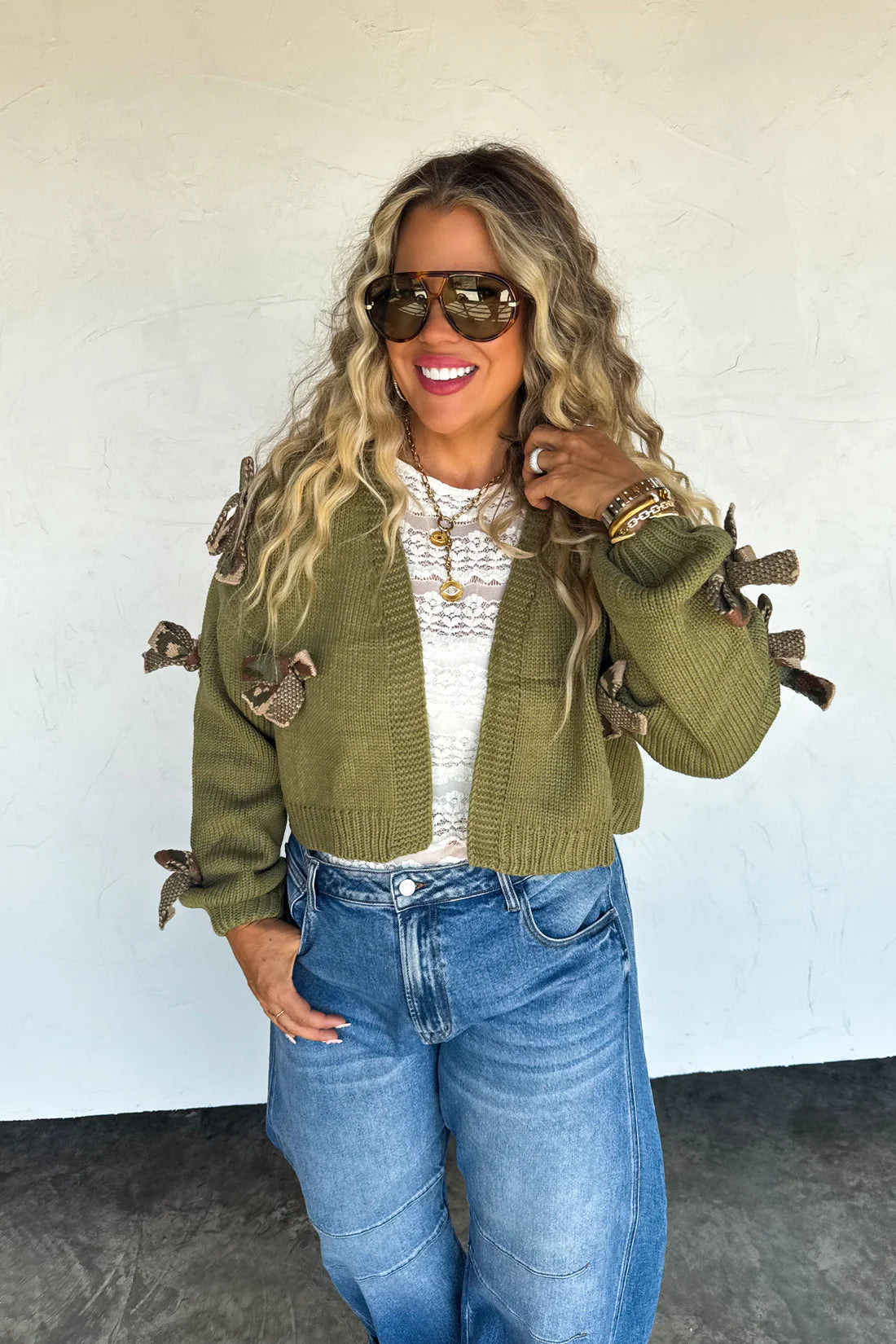 Sloan Bowknot Cardi PreO