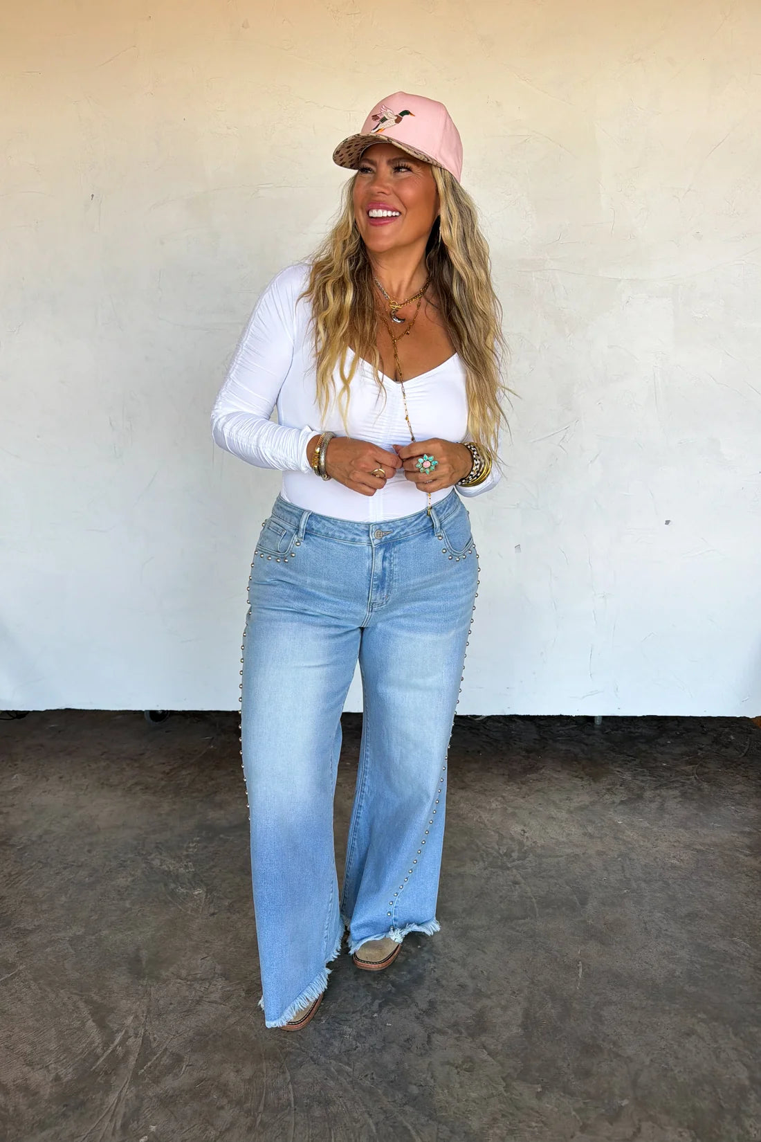 Dolly Parton Me Studded Denim PREO