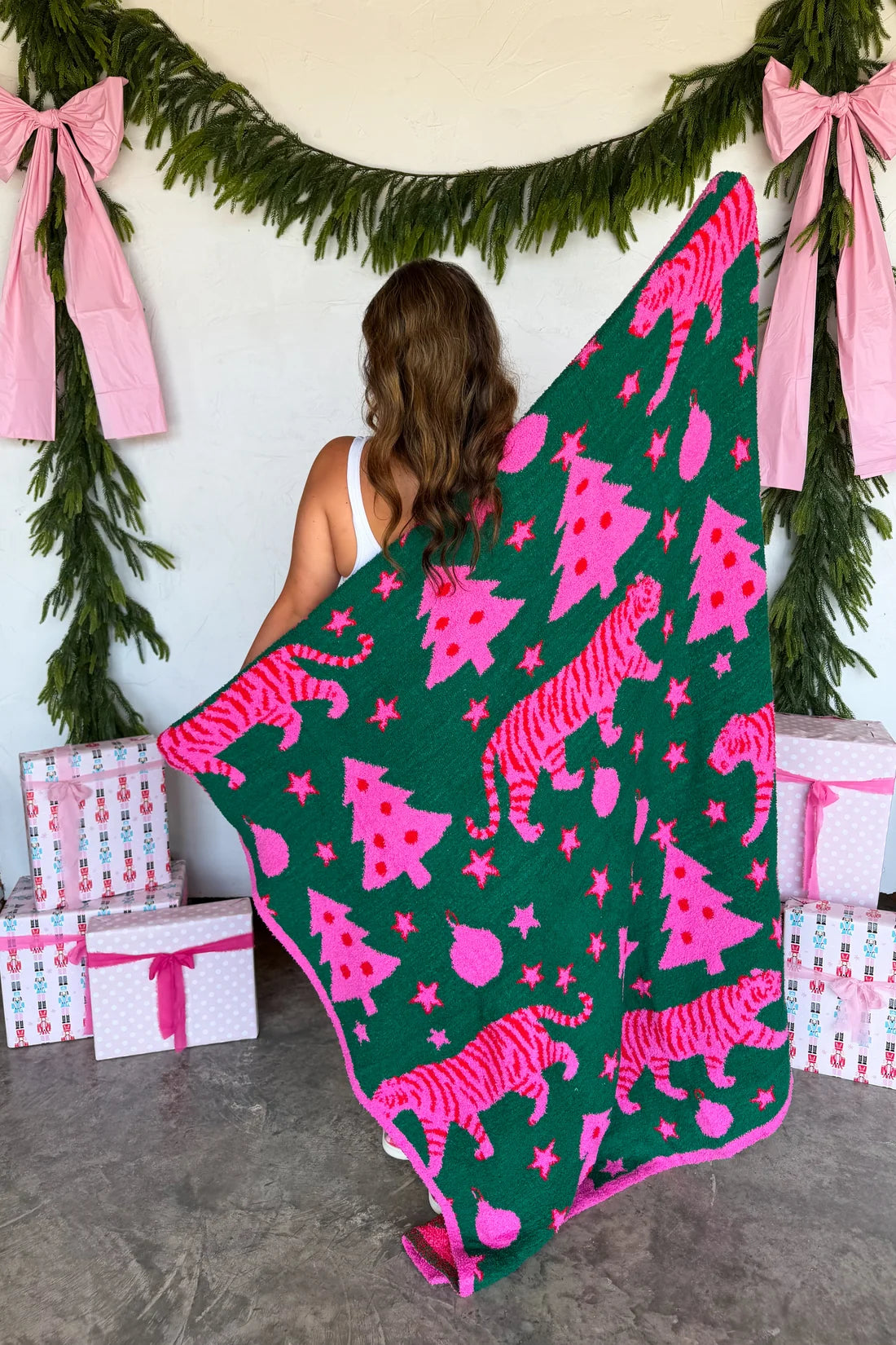 Wild Jungle Bells Luxe Throw PREO