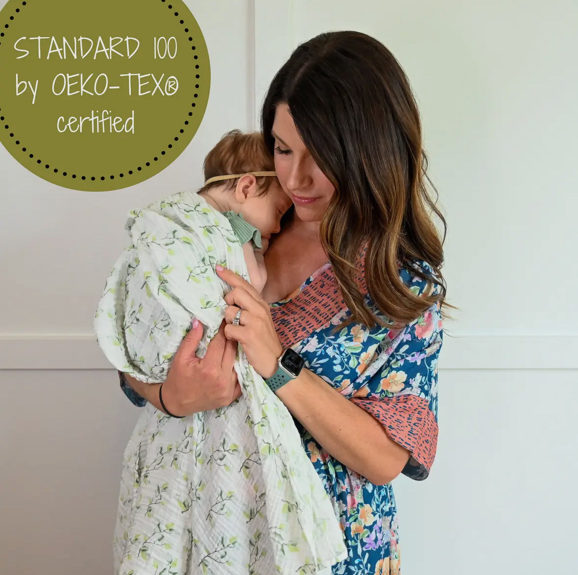 Eucalyptus Swaddle Blanket