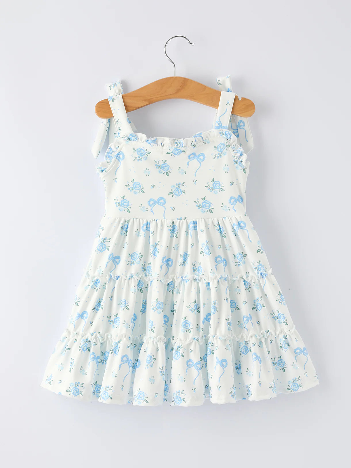 Blair Blue Floral Spring Dress