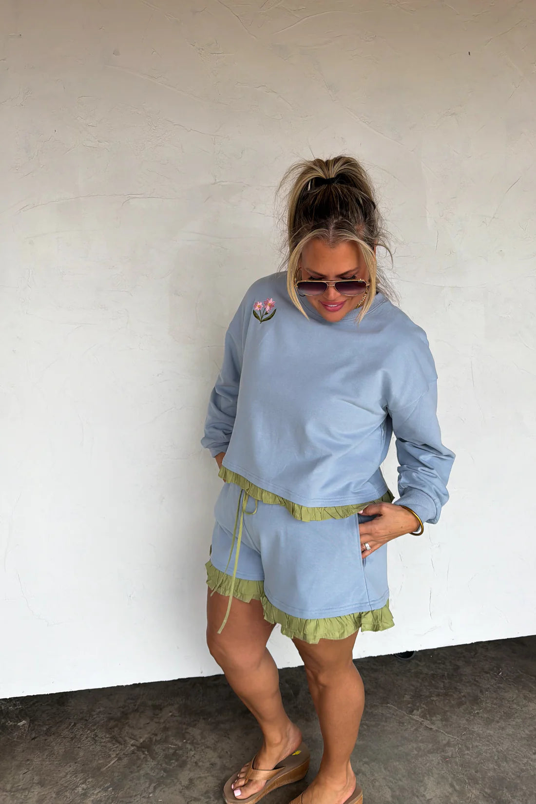 Spring In Bloom Shorts Set PREO