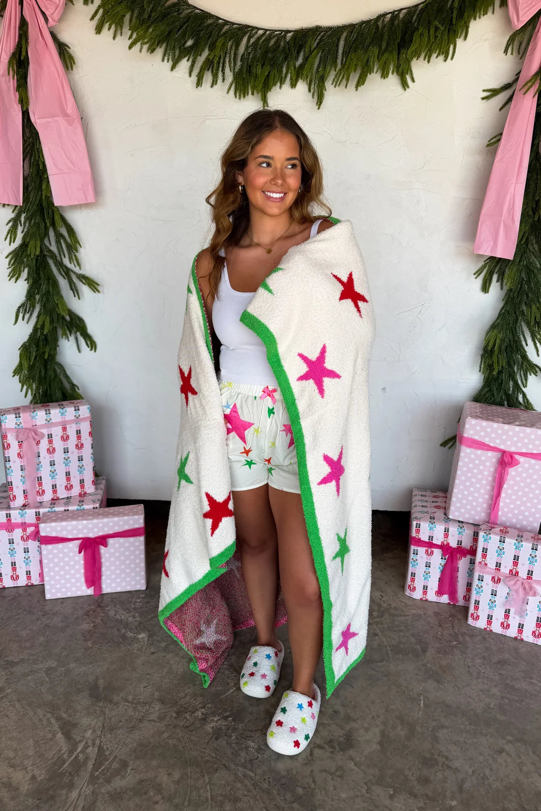 Christmas All Stars Luxe Throw PREO