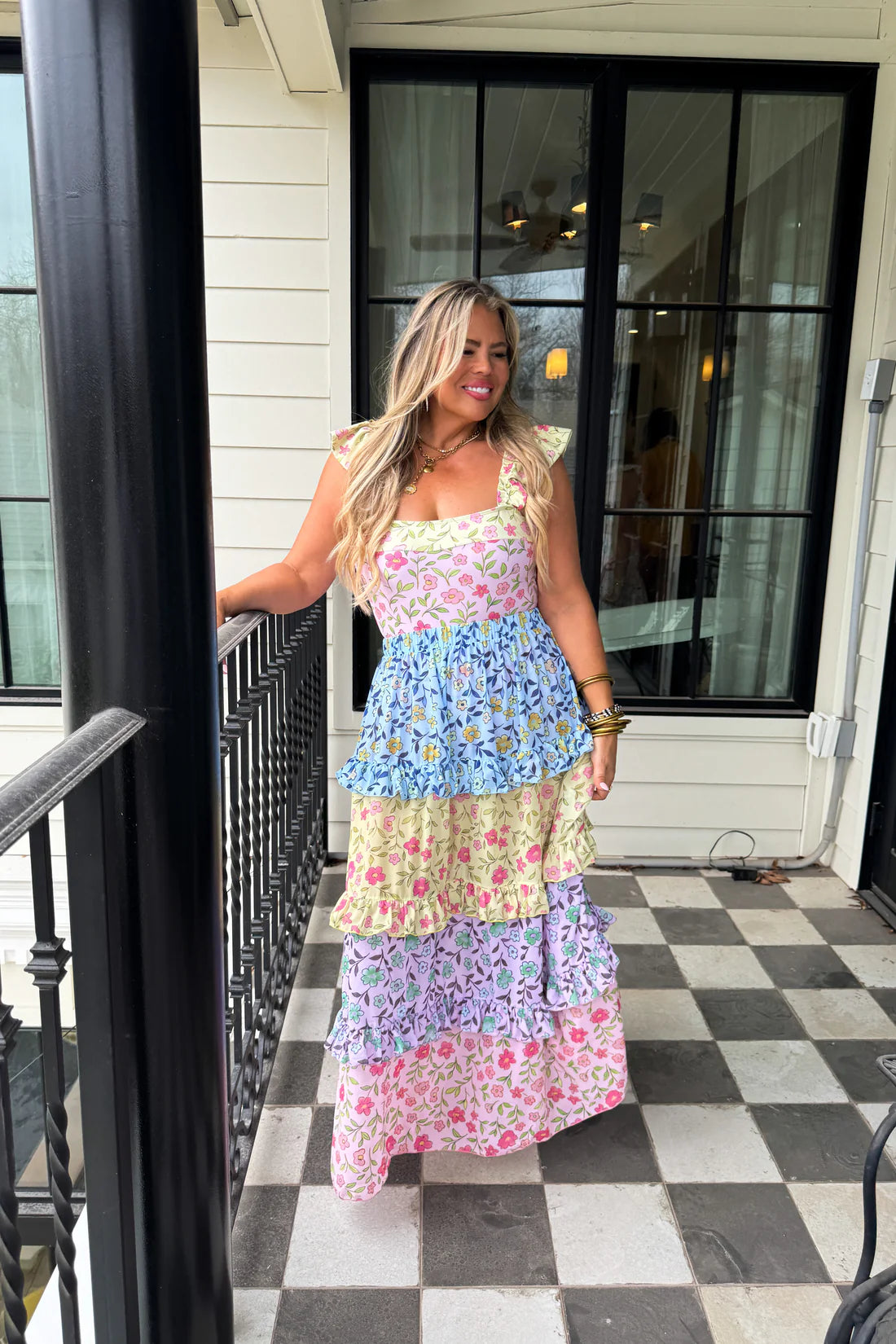 Spanish Bloom Swim + Matching Skirt