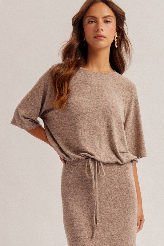 Suburban Lounge Drawstring Top