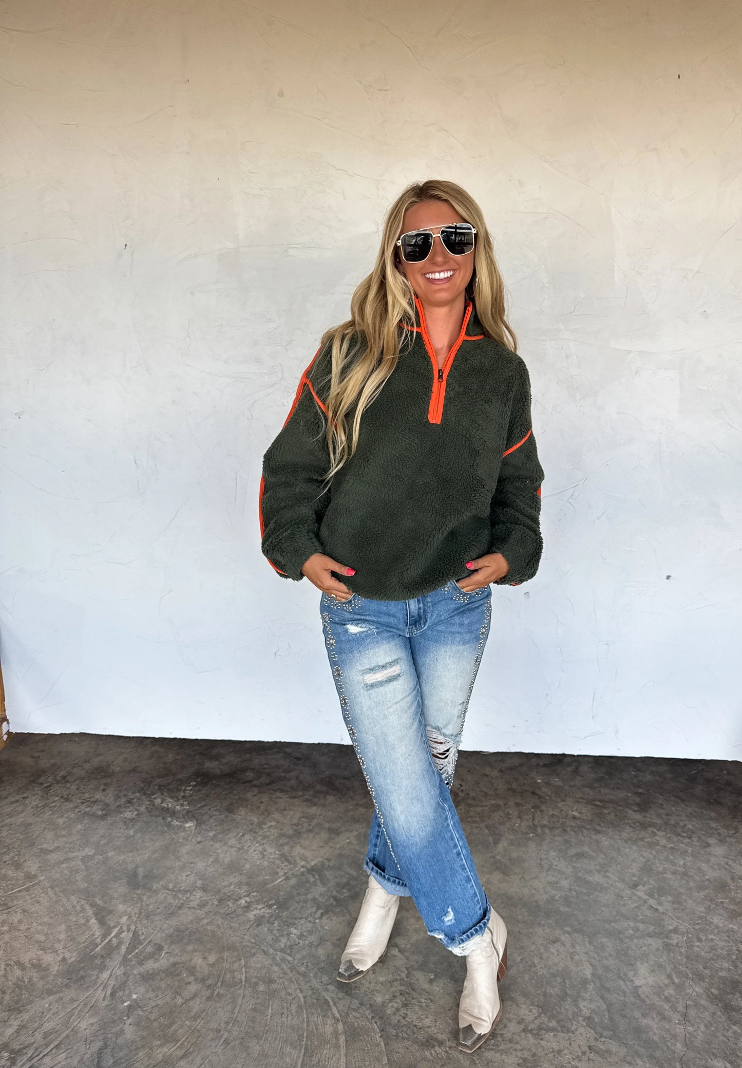 After Sunset Quarter Zip Pullover PREO