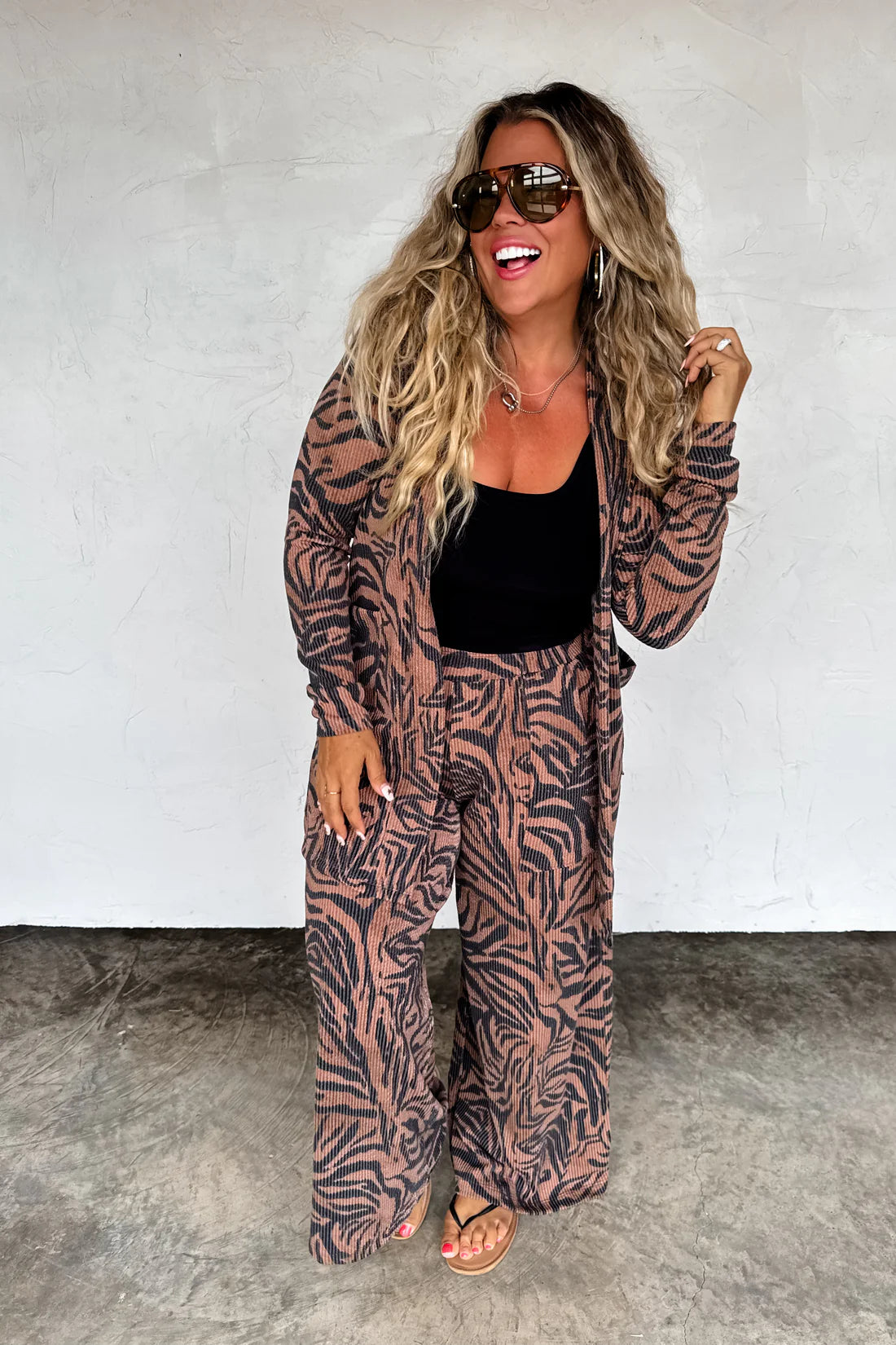 Zebra Reece Cardigan