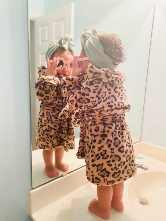 Sophia Leopard Robe - Preclaim