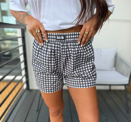 Darling Checkered Boxer Shorts