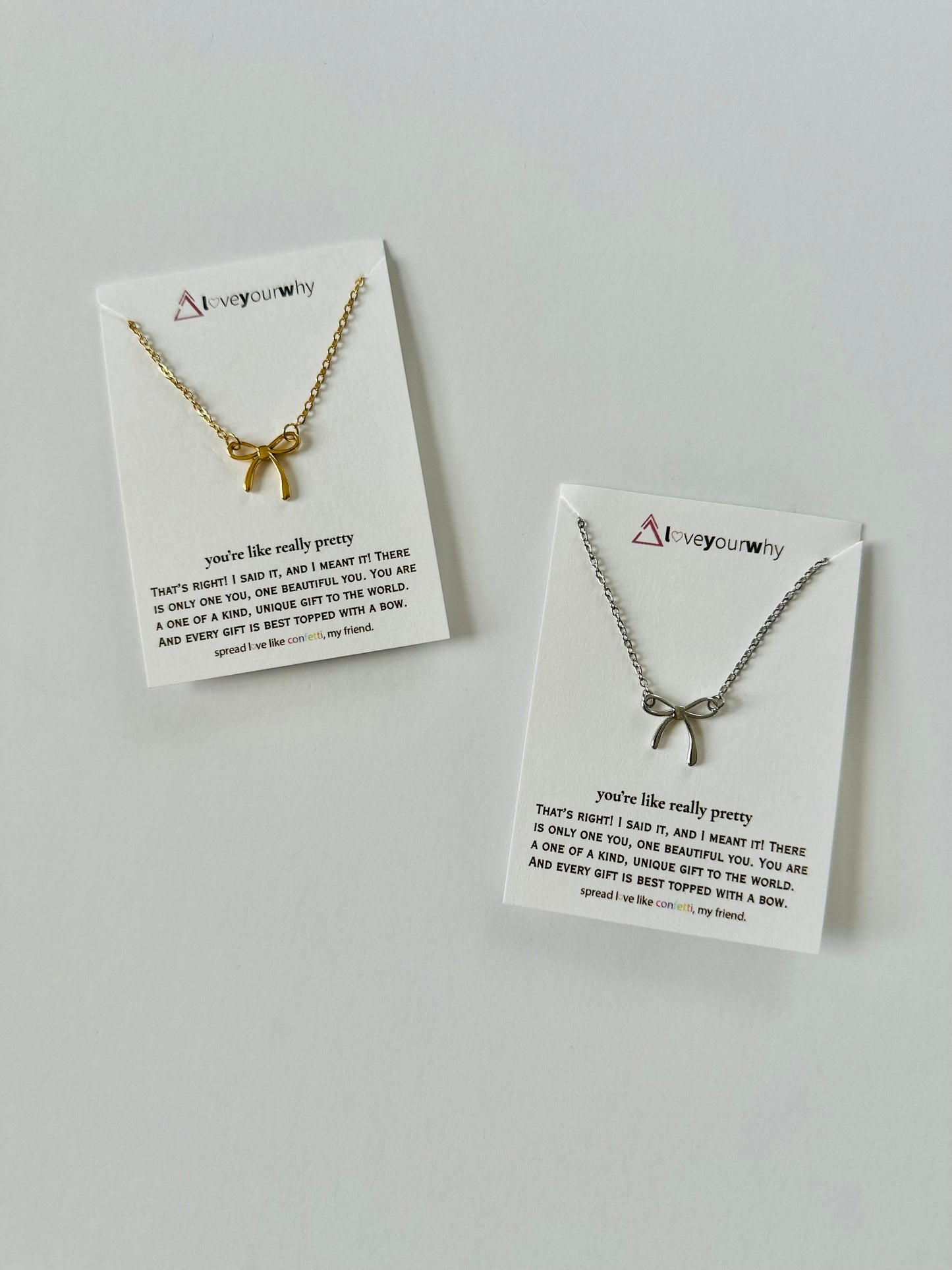 You’re Like Really Pretty Necklace RTS