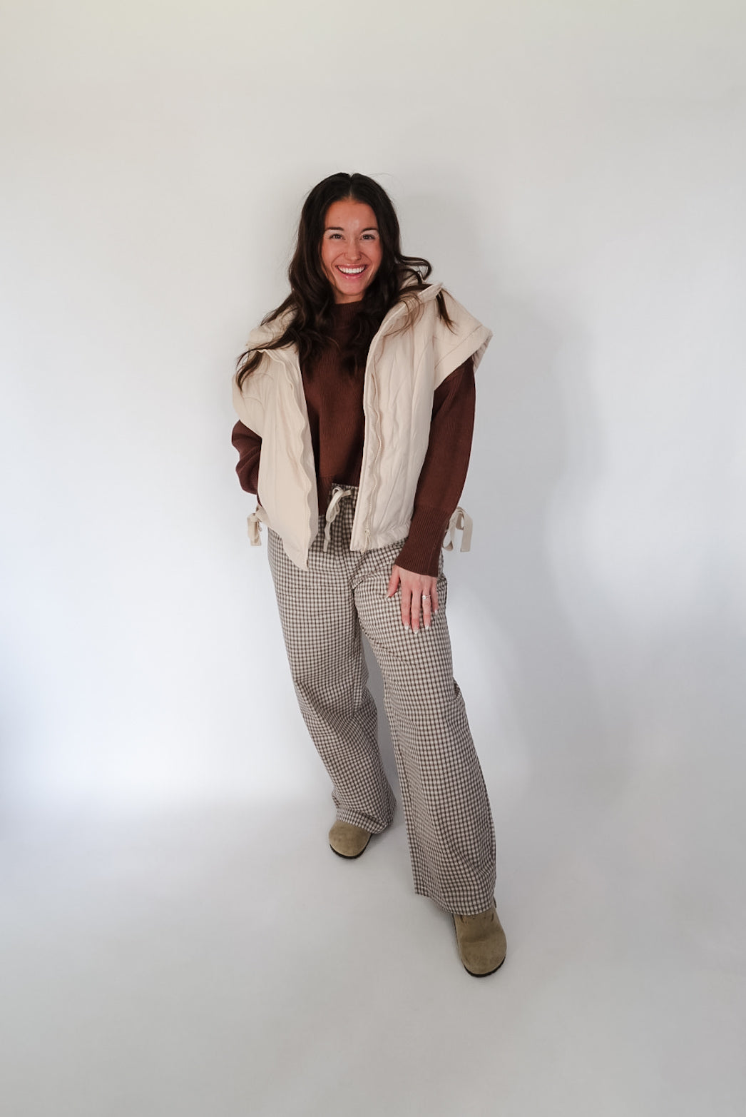 Brown Knit Sweater