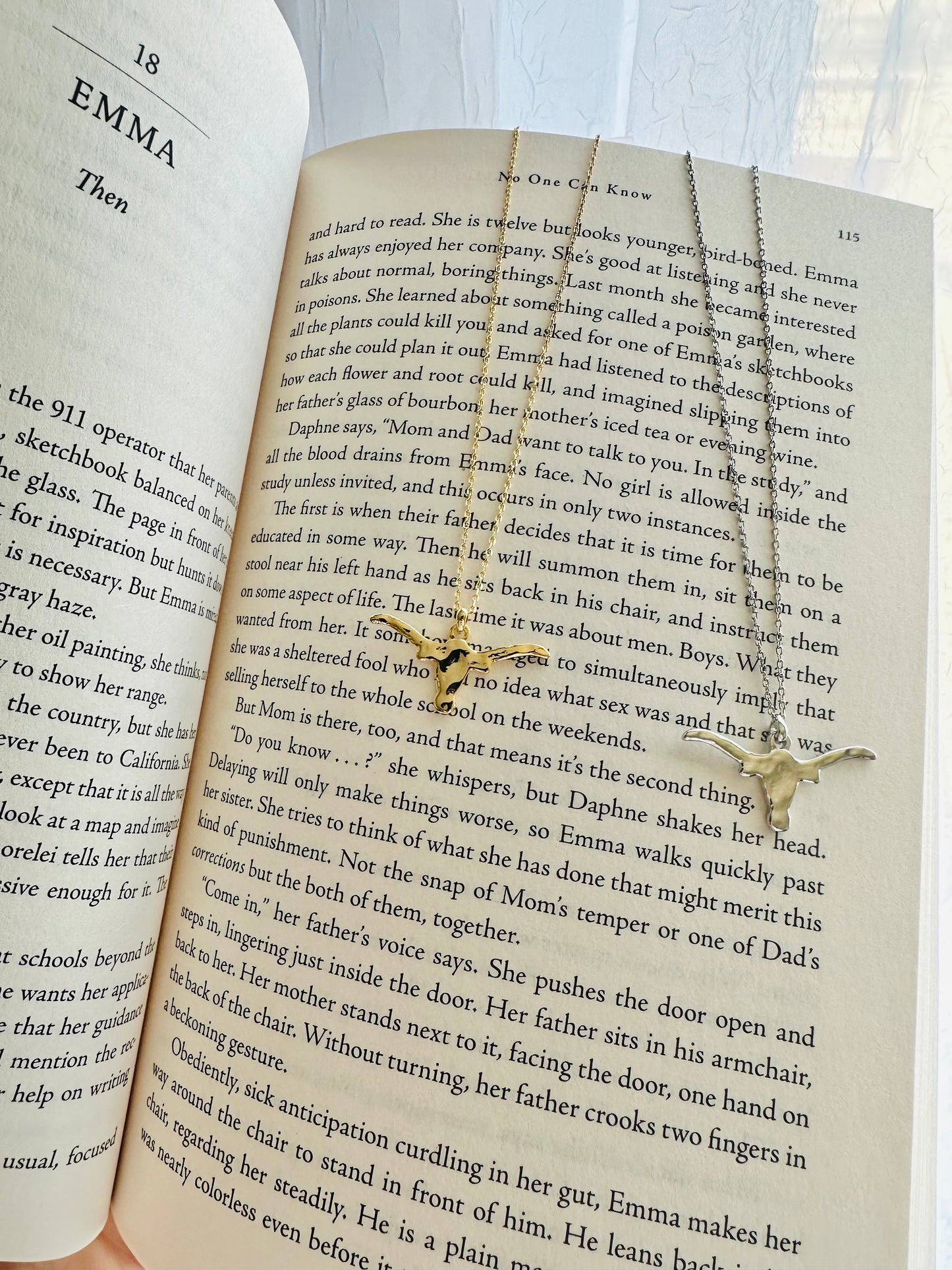 Longhorn 18k Dipped Necklace RTS