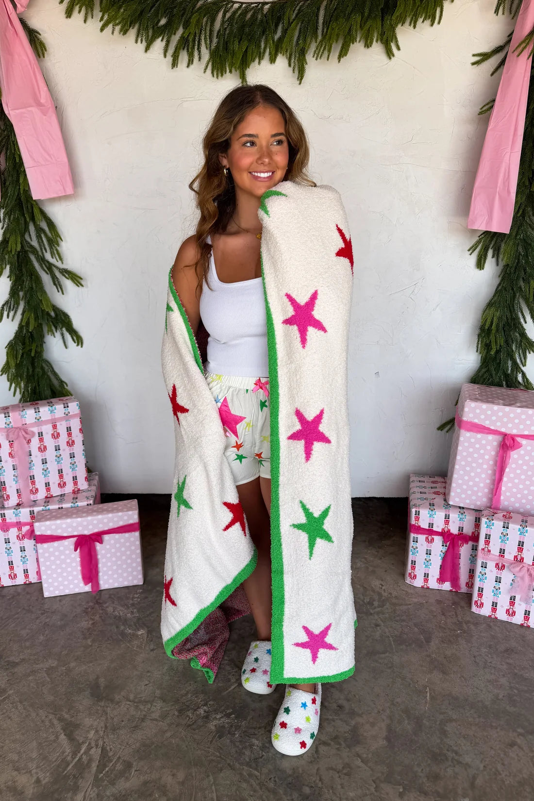 Christmas All Stars Luxe Throw PREO