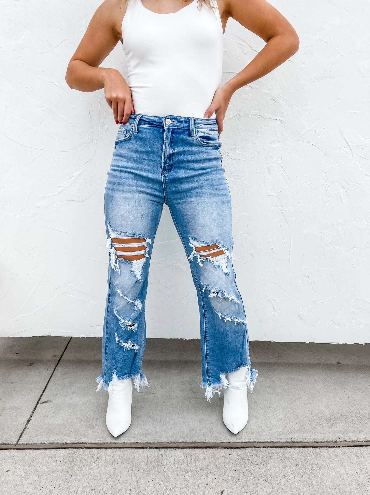 Aubrey Urban Distressed Denim