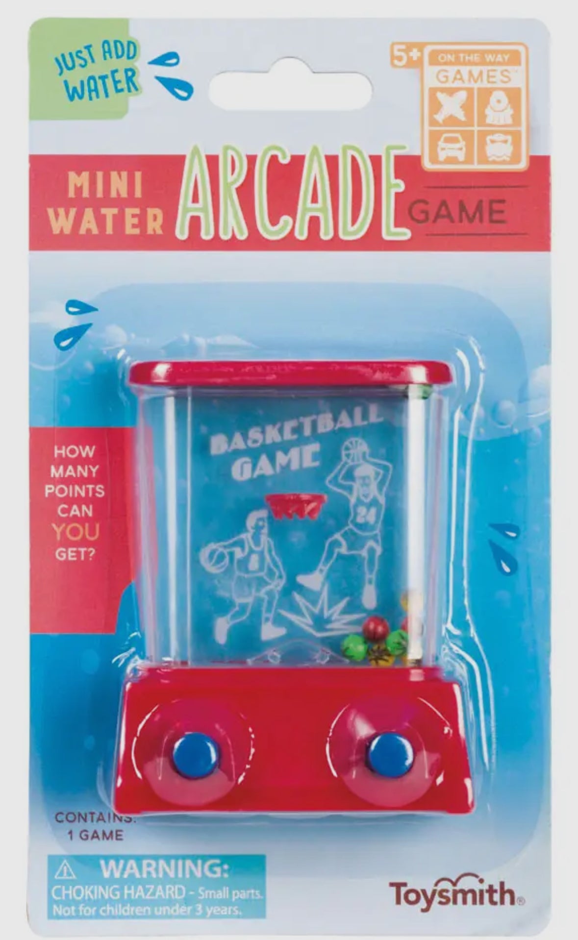 Mini Water Arcade Game Travel Size RTS