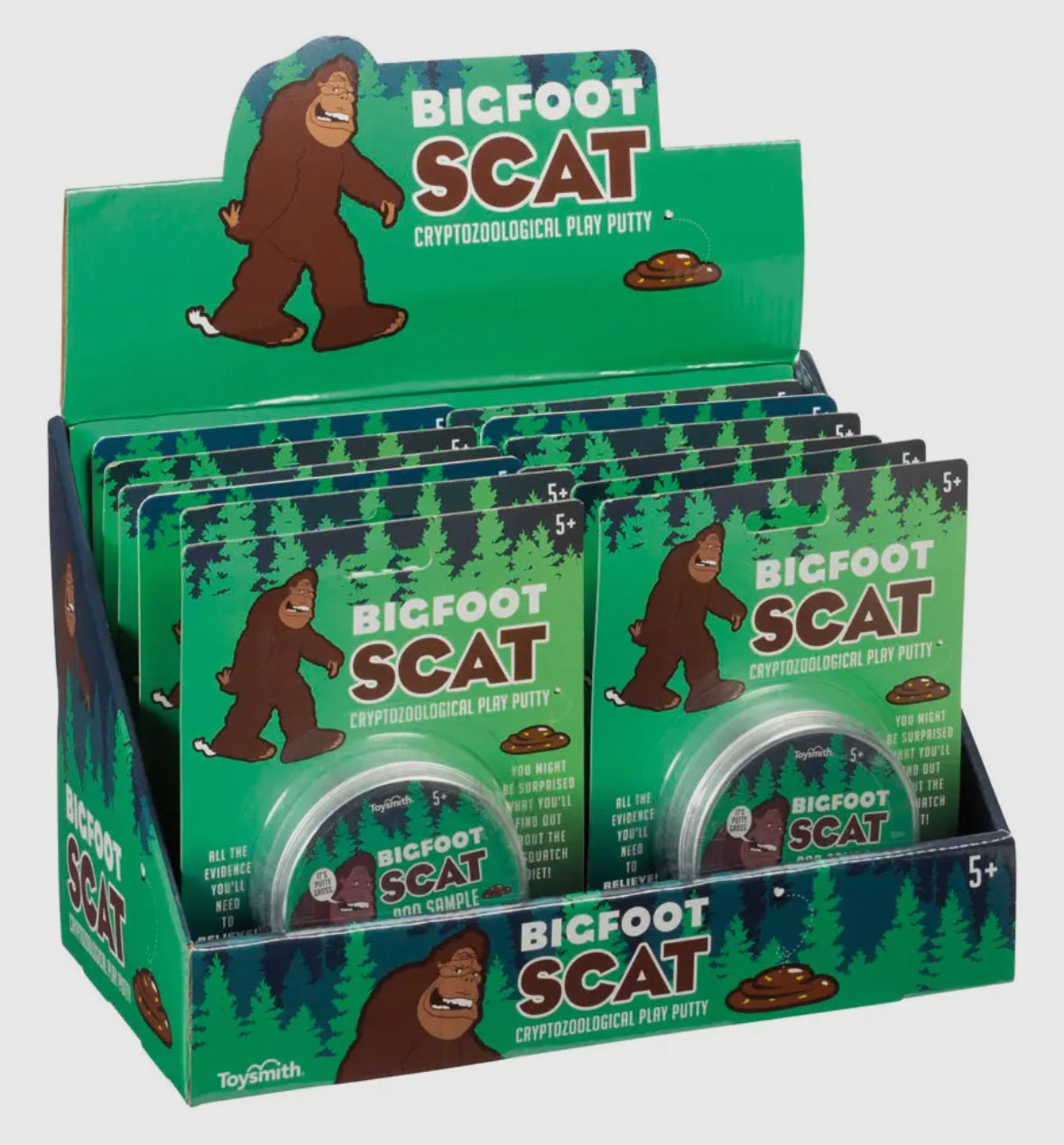 Bigfoot Scat, Poo Colored Slime w/ Surprise Inside! RTS