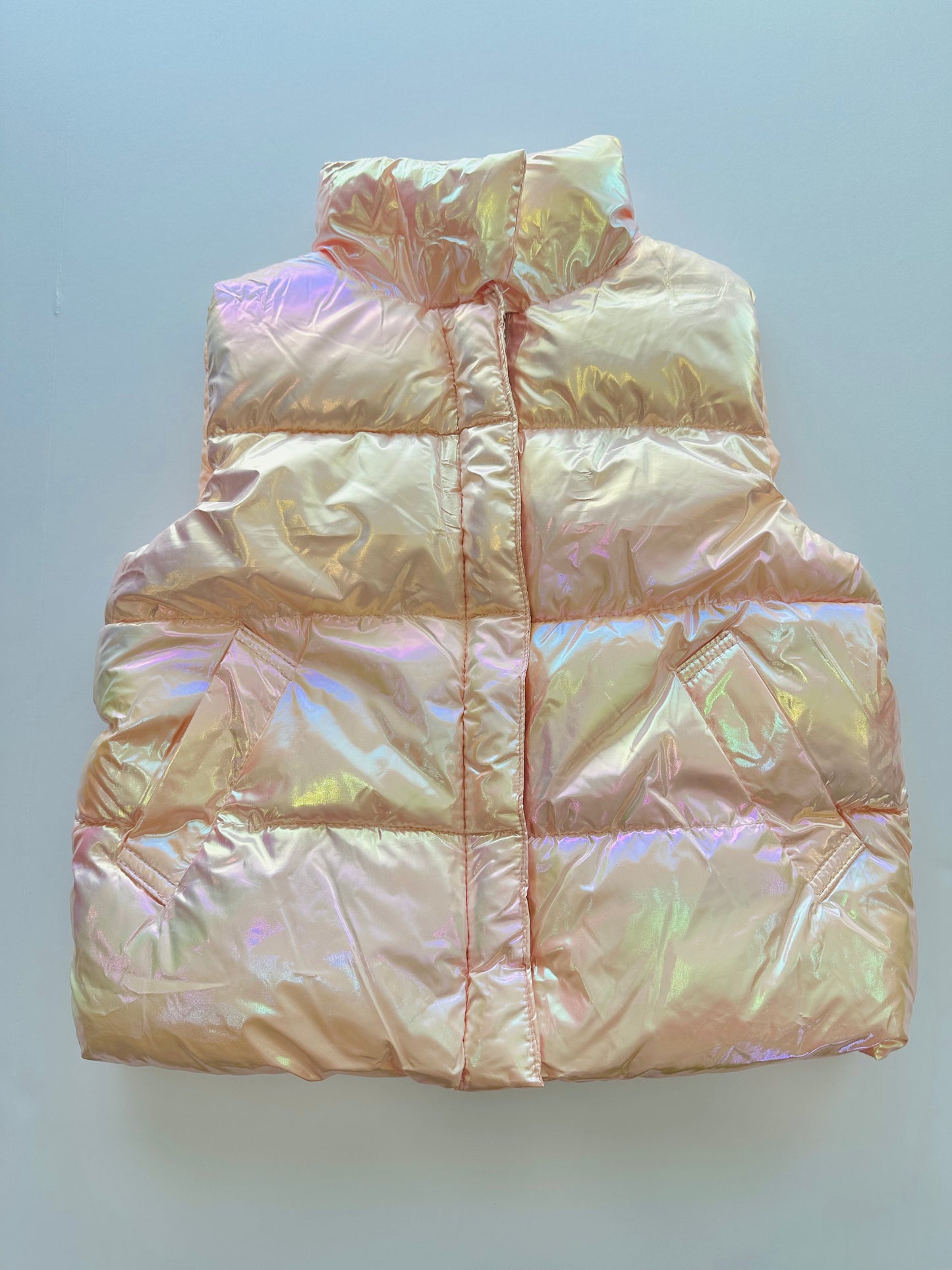 Outta This World Peachy Puffer Vest 4T, 5T