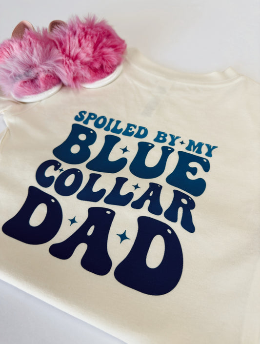 Blue Collar Dad Tee - Kids