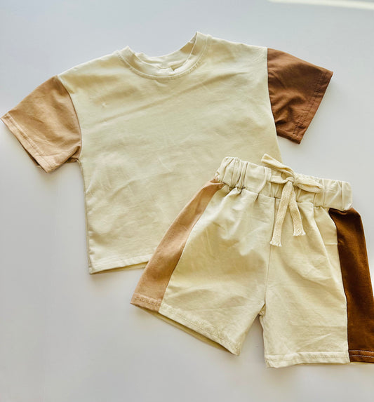 Neutral Spring Colorblock Set