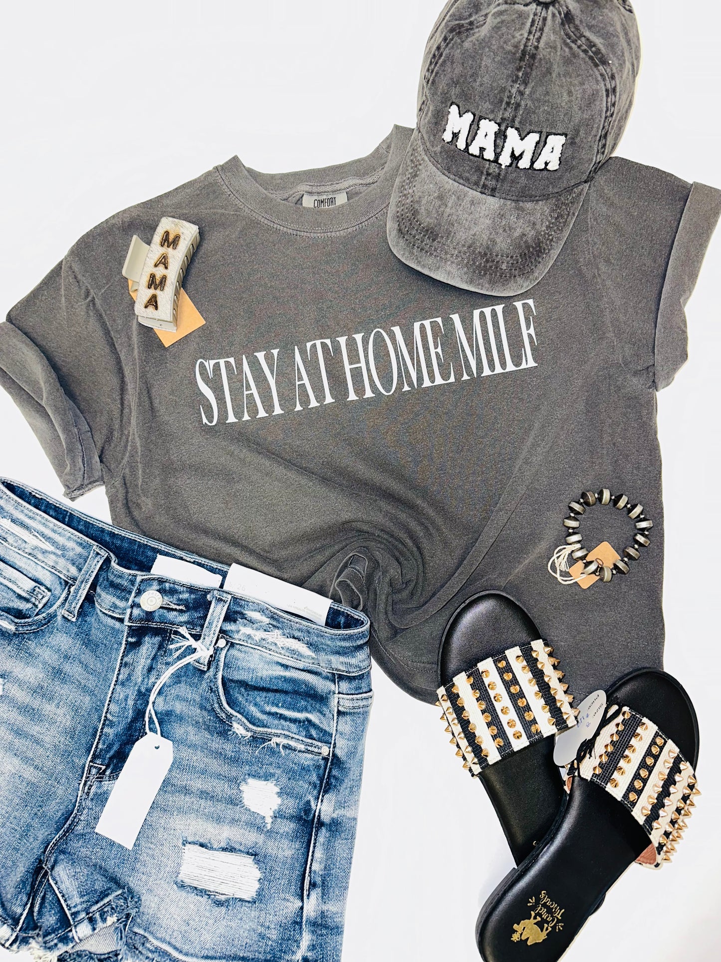 SAHM Stay At Home Milf - Tee