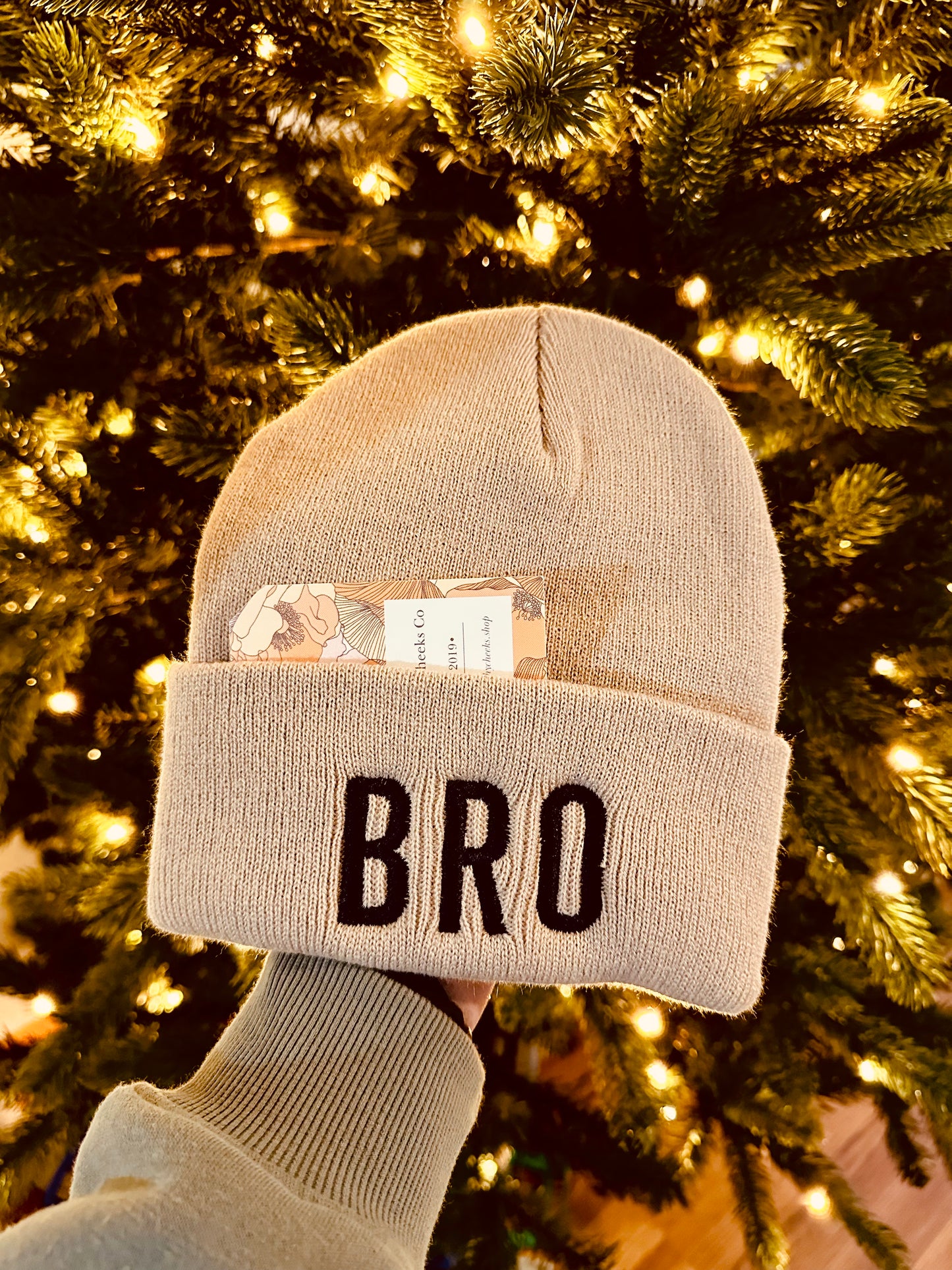 Bro Embroidered Beanie RTS