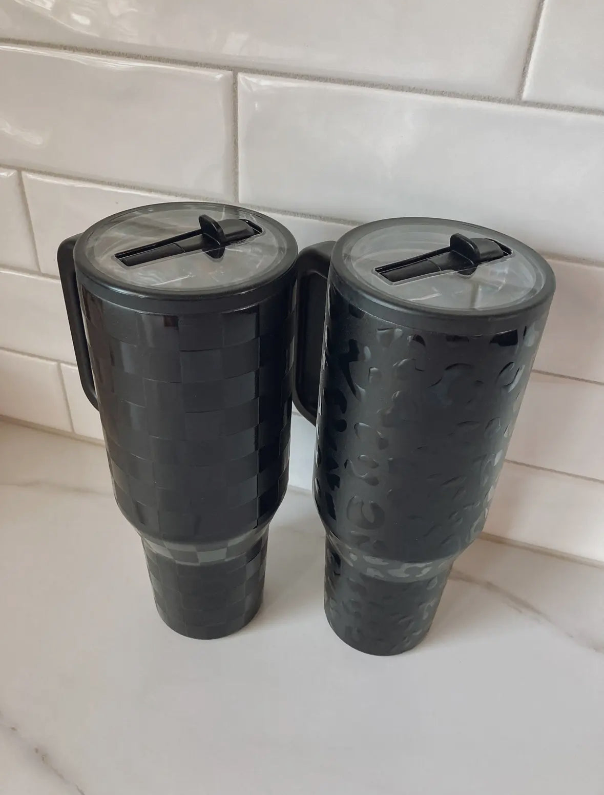 40 oz Stainless Leo & Check Tumbler RTS