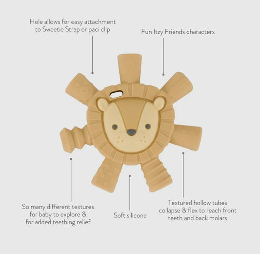 Ritzy Teether Lion Baby Molar Teether
