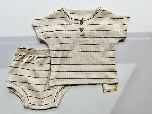 Sawyer Stripe Tee + Bummies RTS