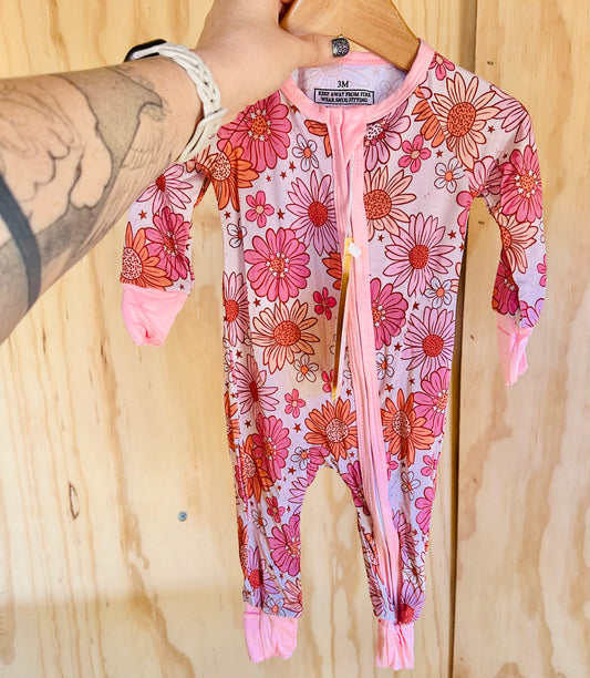 Pretty In Pink Floral Bamboo