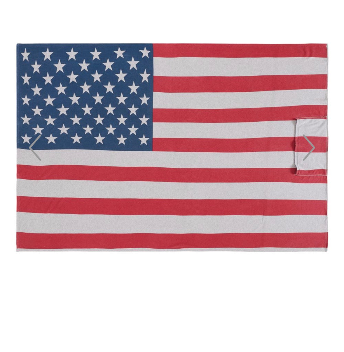American Flag Blanket To Pillow