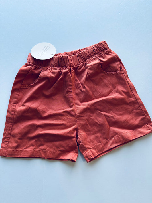 Boys Salmon Shorts 18/24M