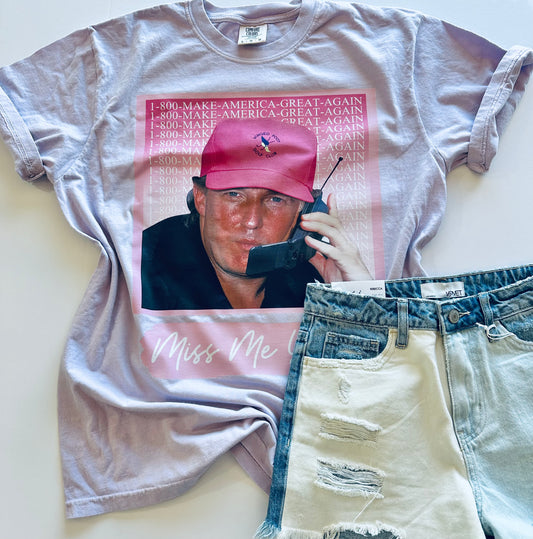1-800 MAGA CC Tee Large