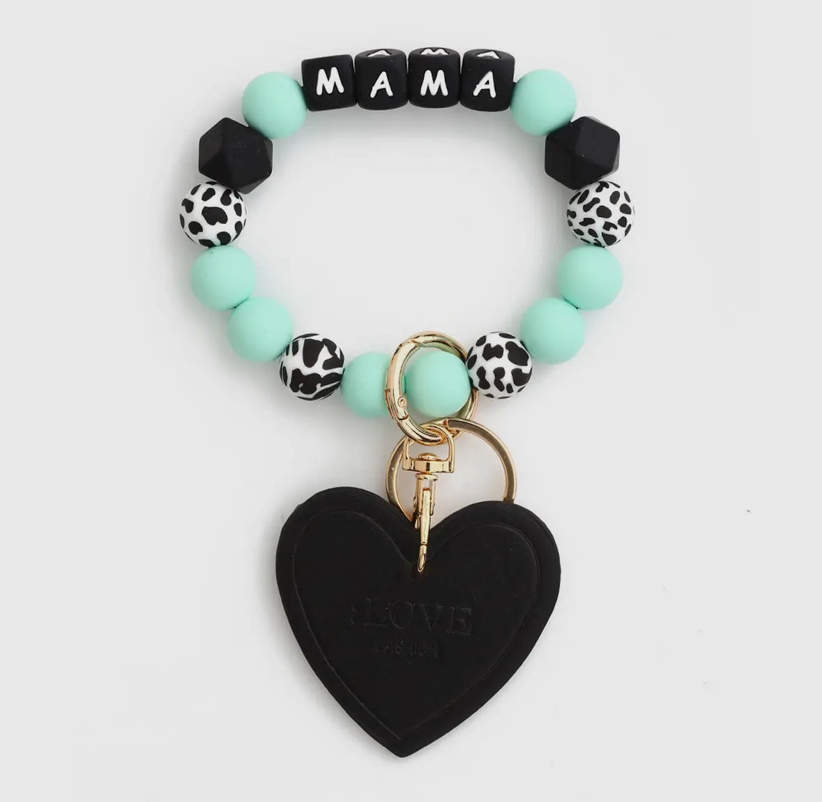 Mama Silicone Keychain Bracelet RTS