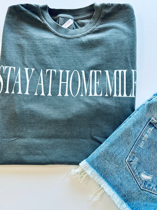 Stay At Home MILF CC Pepper Tee XL