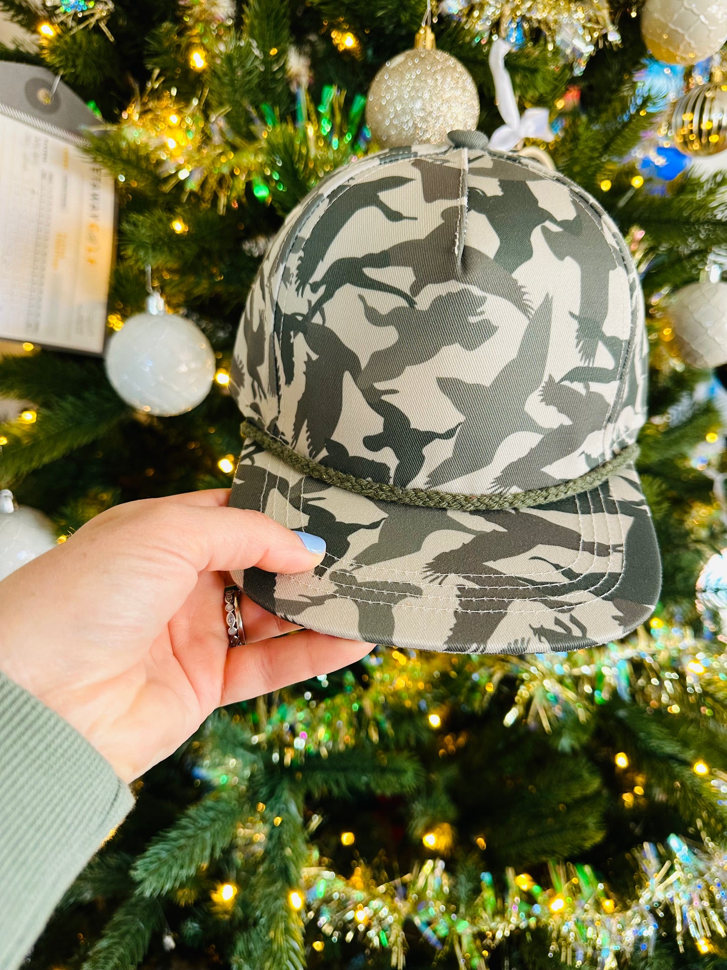 Kids Duck Camo SnapBack Hat RTS