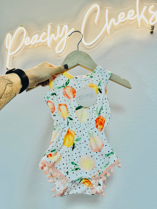 You're A Peach Romper