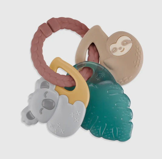 Tropical Koala Itzy Keys Texture Ring with Teether + Rattle RTS