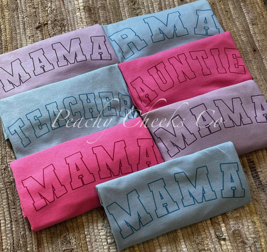 Varsity Mama Tee