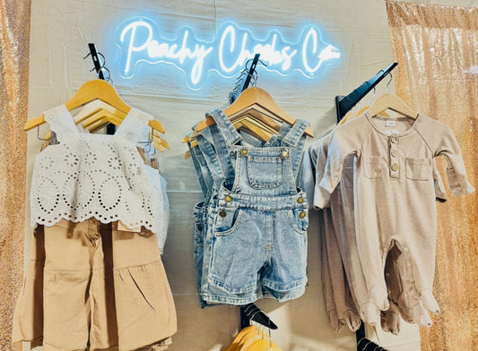 Denim Short Overalls