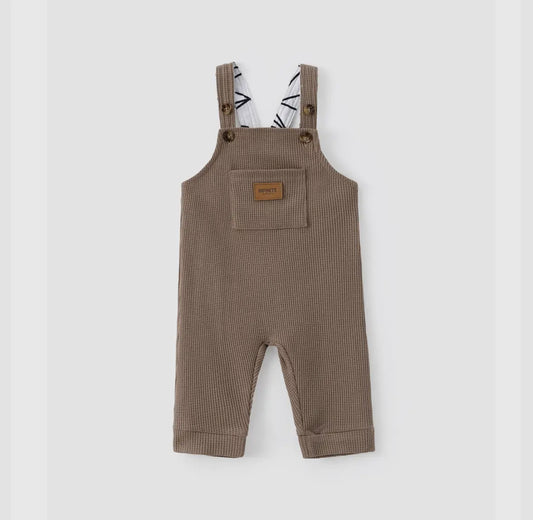 Rutley Sand Waffle Overall