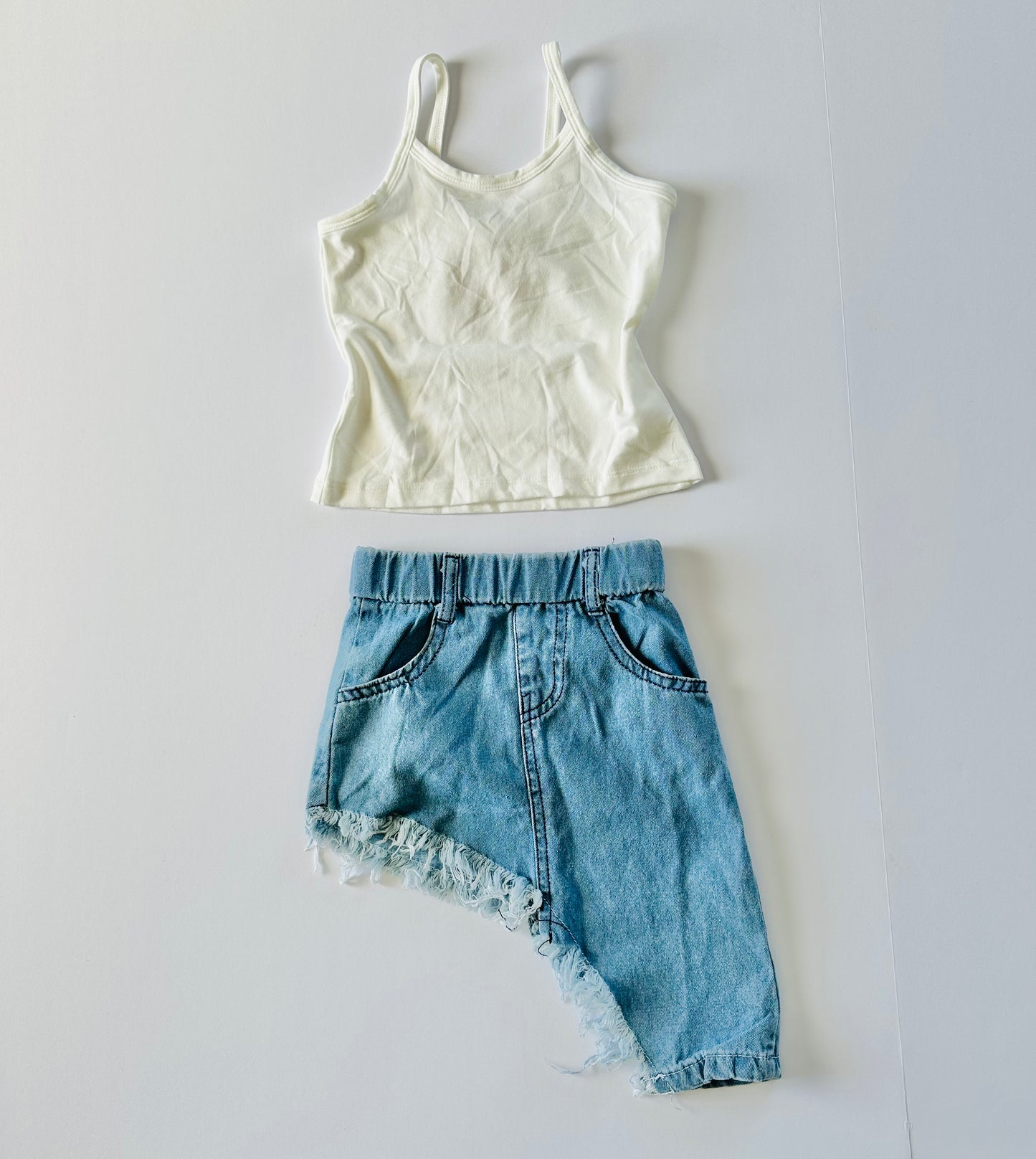 Demi Two Piece Denim Set RTS
