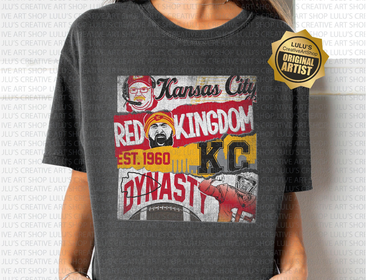 Chiefs Red Kingdom Poster Print