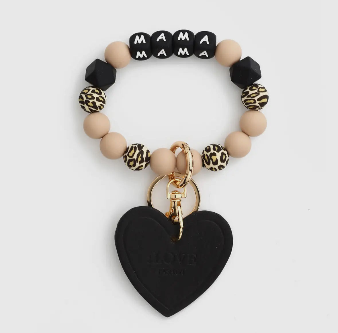 Mama Silicone Keychain Bracelet RTS