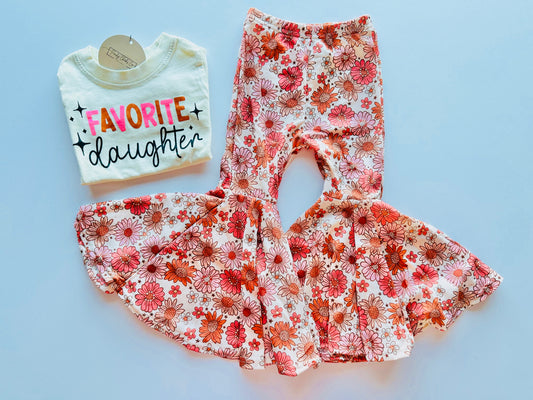 Floral Bell Bottoms