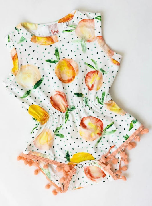 You're A Peach Romper