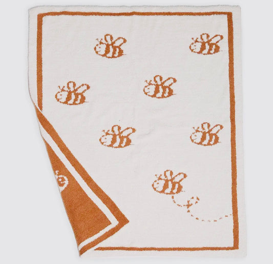 Kids Honey Bee Luxe Throw Blanket RTS